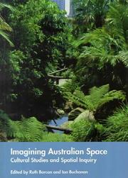 Cover of: Imagining Australian space by edited by Ruth Barcan and Ian Buchanan.