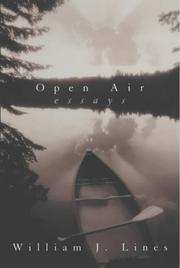 Cover of: Open air by William J. Lines