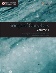 Cover of: Songs of Ourselves : Volume 1: Cambridge Assessment International Education Anthology of Poetry in English