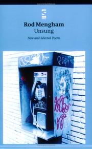 Cover of: Unsung by Rod Mengham