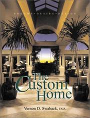 Cover of: Custom Home by Vernon D. Swaback