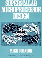 Cover of: Superscalar Microprocessors Design (Prentice Hall Series in Innovative Technology)