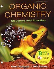 Cover of: Loose-leaf Version for Organic Chemistry: Structure and Function