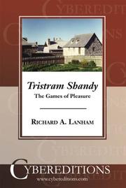 Cover of: Tristram Shandy: Games of Pleasure