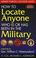 Cover of: How to locate anyone who is or has been in the military