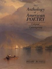 Cover of: Anthology of American Poetry