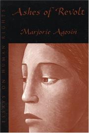Cover of: Ashes of revolt by Marjorie Agosín