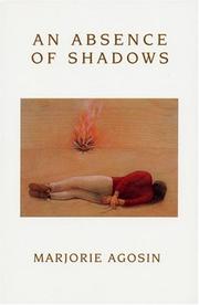 Cover of: An absence of shadows by Marjorie Agosín