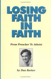 Cover of: Losing Faith in Faith by Dan Barker
