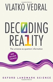 Cover of: Decoding Reality by Vlatko Vedral