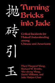 Cover of: Turning bricks into jade: critical incidents for mutual understanding among Chinese and Americans