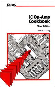 Cover of: IC Op-Amp Cookbook (3rd Edition) by Walter G. Jung