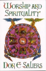Cover of: Worship & Spirituality by Don E. Saliers