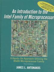 Cover of: Introduction to the Intel Family of Microprocessors by James L. Antonakos