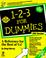 Cover of: 1-2-3 for dummies