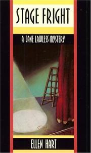 Cover of: Stage fright: a Jane Lawless mystery