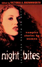 Cover of: Night Bites: Vampire Stories by Women Tales of Blood and Lust