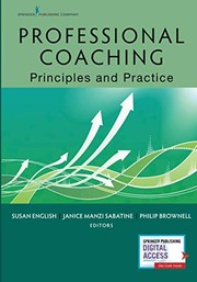 Cover of: Professional Coaching: Principles and Practice