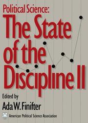 Cover of: Political science: the state of the discipline II