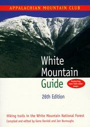 Cover of: White Mountain Guide by Appalachian Mountain Club Books