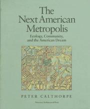 Cover of: next American metropolis | Peter Calthorpe