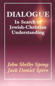 Cover of: Dialogue: In Search of Jewish-Christian Understanding