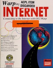 Cover of: Warping to the Internet/Connecting to the Internet With Os/2 Warp by Norgert Salomon