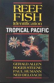 Cover of: Reef fish identification by Gerald Allen ... [et al.].