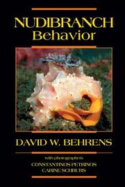 Cover of: Nudibranch Behavior by David W. Behrens