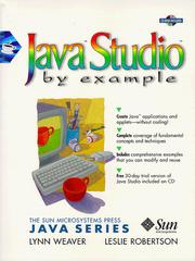 Java Studio by example by Lynn Weaver