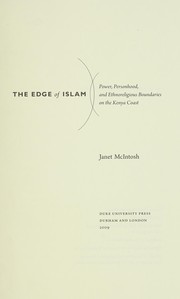 The edge of Islam by Janet McIntosh