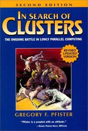 Cover of: In search of clusters by Gregory F. Pfister