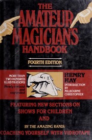 Cover of: The amateur magician's handbook