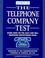 Cover of: The telephone company test