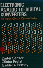 Cover of: Electronic analog-to-digital converters by Dieter Seitzer