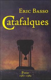 Cover of: Catafalques: Poems 1987-1989