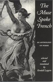 Cover of: The muse spoke French: selected poems