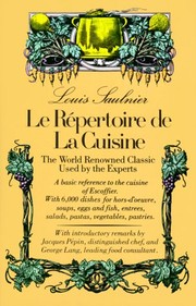 Le répertoire de la cuisine by Louis Saulnier