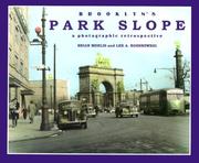 Cover of: Brooklyn's Park Slope by Brian Merlis, Lee A. Rosenzweig