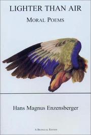 Cover of: Lighter than air | Hans Magnus Enzensberger