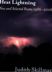 Cover of: Heat lightning: new and selected poems, 1986-2006