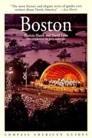 Boston by Patricia Harris, Patricia Dixon, David Lyon