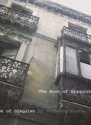Cover of: Book Of Disquiet, The by Fernando Pessoa