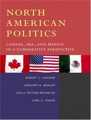 Cover of: North American politics: Canada, USA, and Mexico in a comparative perspective
