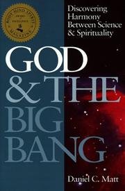 Cover of: God & the Big Bang by Daniel Chanan Matt, Daniel Chanan Matt