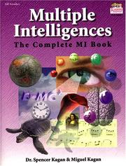 Cover of: Multiple intelligences: the complete MI book