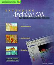 Cover of: Extending ArcView GIS by Tim Ormsby, Jonell Alvi