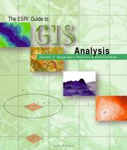 Cover of: The ESRI guide to GIS analysis