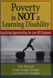 Cover of: Poverty is not a learning disability: equalizing opportunities for low SES children