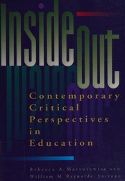 Cover of: Inside/Out: Contemporary Critical Perspectives in Education